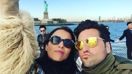 Paula Echevarría y Bustamante vuelven a España con Daniela