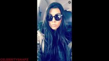 Kourtney Kardashian | Snapchat Videos | April 4th 2016 | ft Kylie Jenner & Khloe Kardashia