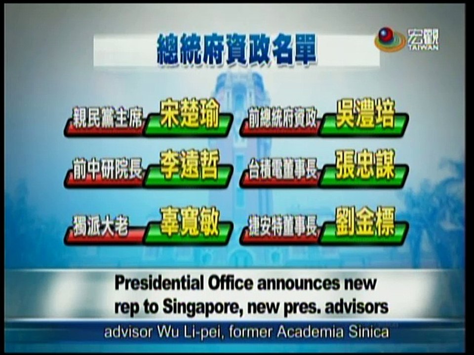 宏觀英語新聞Macroview TV《Inside Taiwan》English News 2016-11-19