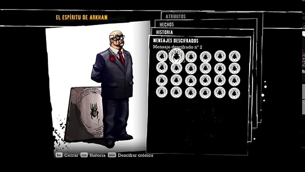 Esprítu de Arkham (Grabaciones) - Batman: Arkham Asylum