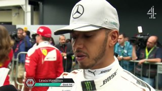 C4F1: Lewis Hamilton & Nico Rosberg Post-Qualifying Interview (2016 Brazilian Grand Prix)