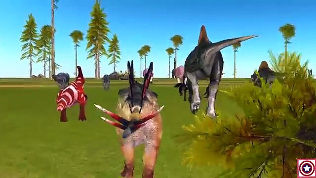 Colors Dinosaur Cartoon Short Movie | Big Dinosaur Short Film Children | Mega Dinosaur Rhymes