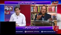 Dr Danish is Giving Salute to Babar Awan For Giving Strong Arguments on Panama Leaks
