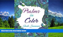 eBook Here Psalms in Color: An Adult Coloring Book with Inspirational Bible Psalms, Christian
