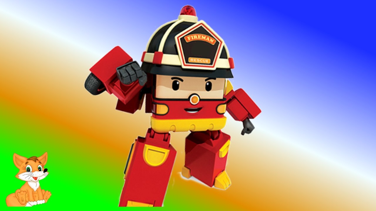 Мультик про машинки РОБОКАР ПОЛИ  пазлы для детей  Car Puzzle ROBOCAR POLI