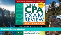 Big Deals  Wiley CPA Exam Review 2010 Test Bank CD: Financial Accounting and Reporting  BOOOK ONLINE