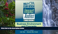 Big Deals  Wiley CPA Exam Review Impact Audios: Business Environment and Concepts (Wiley CPA