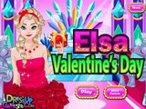 Эльза собирается на праздник День святого Валентина Мультик Игра для девочек Холодное Сердце