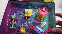 Spongebob 5 Figures Set (Nickelodeon) Squidward Mr Krabs Patrick Star & Plankton