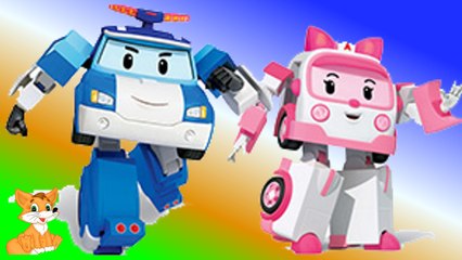 Пазл РОБОКАР онлайн Собираем пазлы ROBOCAR AMBER