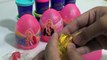 Barbie Surprise Eggs Opening! Barbie Stickers, Lollipop & Chocolate Coins