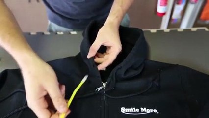 Here's how to turn a sweatshirt intelligently