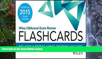 Books to Read  Wiley CMAexcel Exam Review 2015 Flashcards: Part 1, Financial Planning, Performance