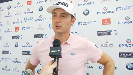 Golf - DP World Championship Dubai - La réaction de Julien à l'issue de son 3ème tour