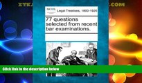 Buy NOW  77 questions selected from recent bar examinations.  Premium Ebooks Online Ebooks