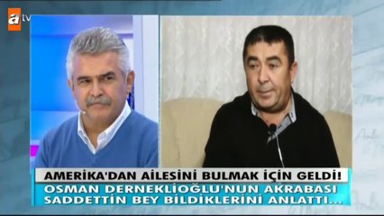 Osman Derneklioğlunun akrabası konuştu! Müge Anlı İle Tatlı Sert 1709. Bölüm - atv
