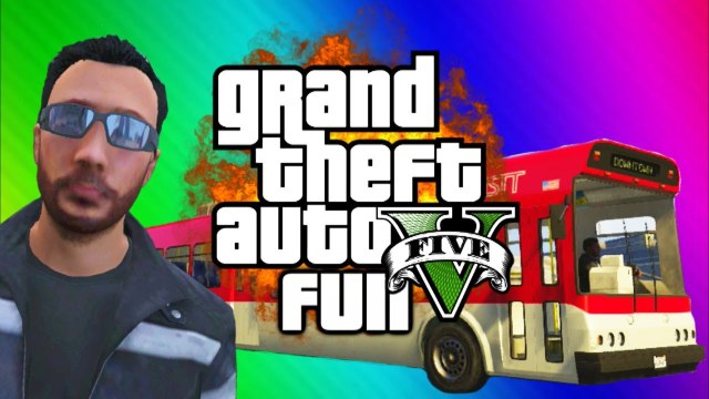 GTA 5 Online Funny Moments Gameplay 2 - WE DUH BUS, Bugatti Chase Fun, Hooker (Multiplayer)