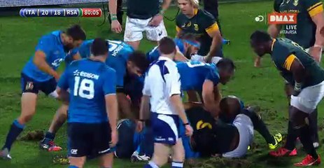 Italy beats south africa