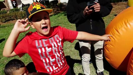 BABY vs. VAMPIRE MINION! Caterpillar Butt Crawl  BOOING People