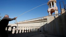 Vorbereitung für die Zeit nach dem IS: Peschmerga richten Kirchenkreuz wieder auf
