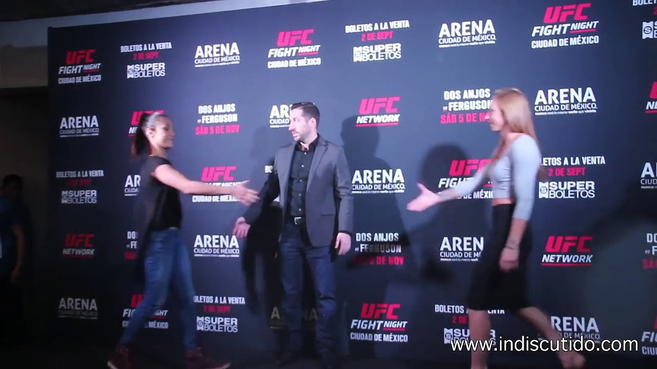 UFC Fight Night 98 - Alexa Grasso vs Heather Jo Clark Media Day Staredown