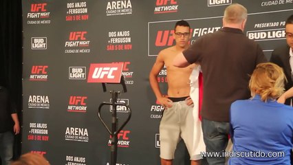 UFC FIGHT NIGHT 98 - Charles Oliveira misses weight by 10 pounds
