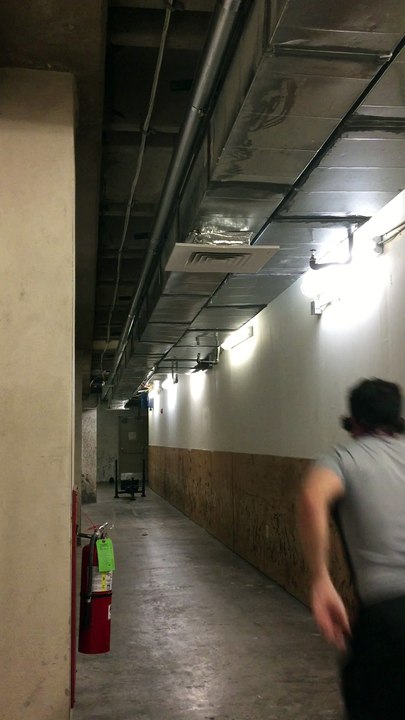 Hallway Sled Training