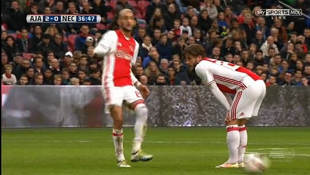 Kasper Dolberg Goal HD - Ajax	3-0	Nijmegen 20.11.2016