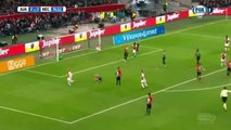 Kasper Dolberg Hattrick Goal HD - Ajax 3 - 0 Nijmegen 20.11.2016 HD