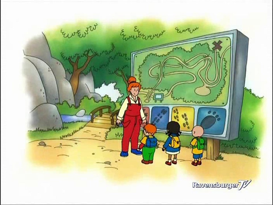 Caillou S01e18b - Auf In Den Wald