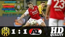 Roda JC Kerkrade VS AZ Alkmaar 1-1 Highlights (Eredivisie ) 20-11-2016