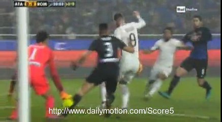 Diego Perotti Goal Atalanta 0 - 1 AS Roma SA 20-11-2016