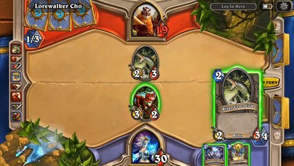 Lets Play Hearthstone Lorewalker Cho