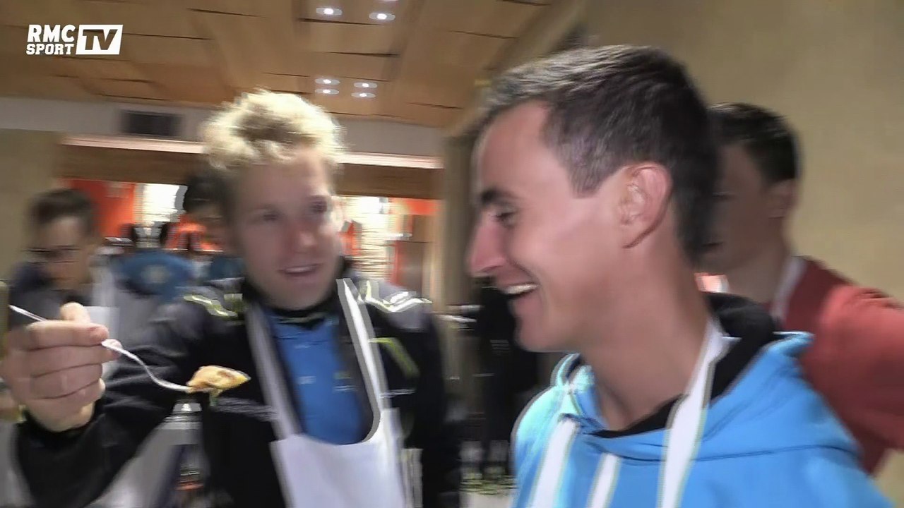 Stage de cuisine et de randonnée pour Romain Bardet et l'équipe AG2R