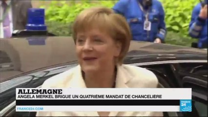 Allemagne :  "Si elle est élue, Angela Merkel égalera le record d'Helmut Kohl" avec 4 mandats consécutifs