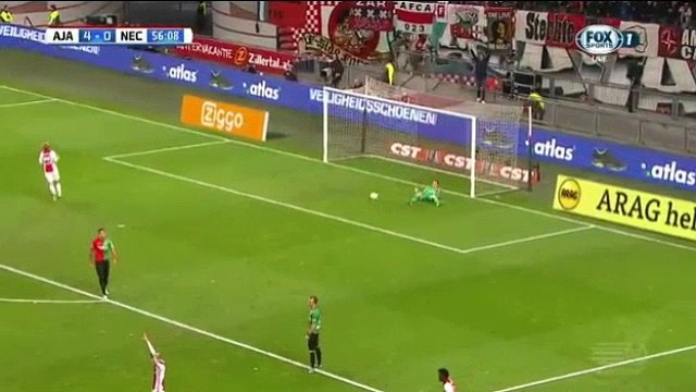Lasse Schone Super Goal - Ajax 5 - 0	 Nijmegen 20-11-2016 HD
