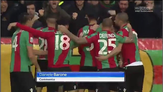 Ternana-Entella 3-0. Il gol di Simone Palombi