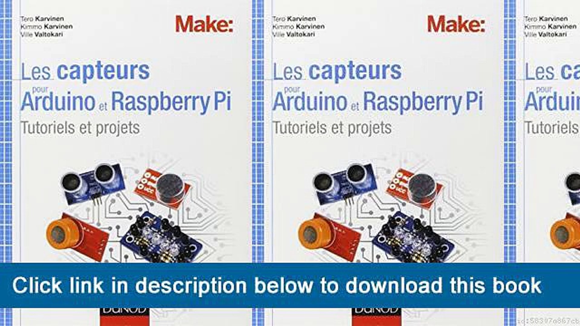 ⁣]]]]]>>>>>[EPub] Les Capteurs Pour Arduino Et Raspberry Pi - Tutoriels Et Projets