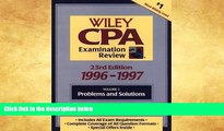 Full [PDF]  Wiley Cpa Examination Review 1996-1997: Problems and Solutions (23rd ed. Vol 2 (2nd of