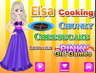Эльза готовит очень вкусный обед Мультик игра Холодное Сердце