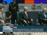 Perú: Cumbre APEC busca expandir la economía de libre mercado