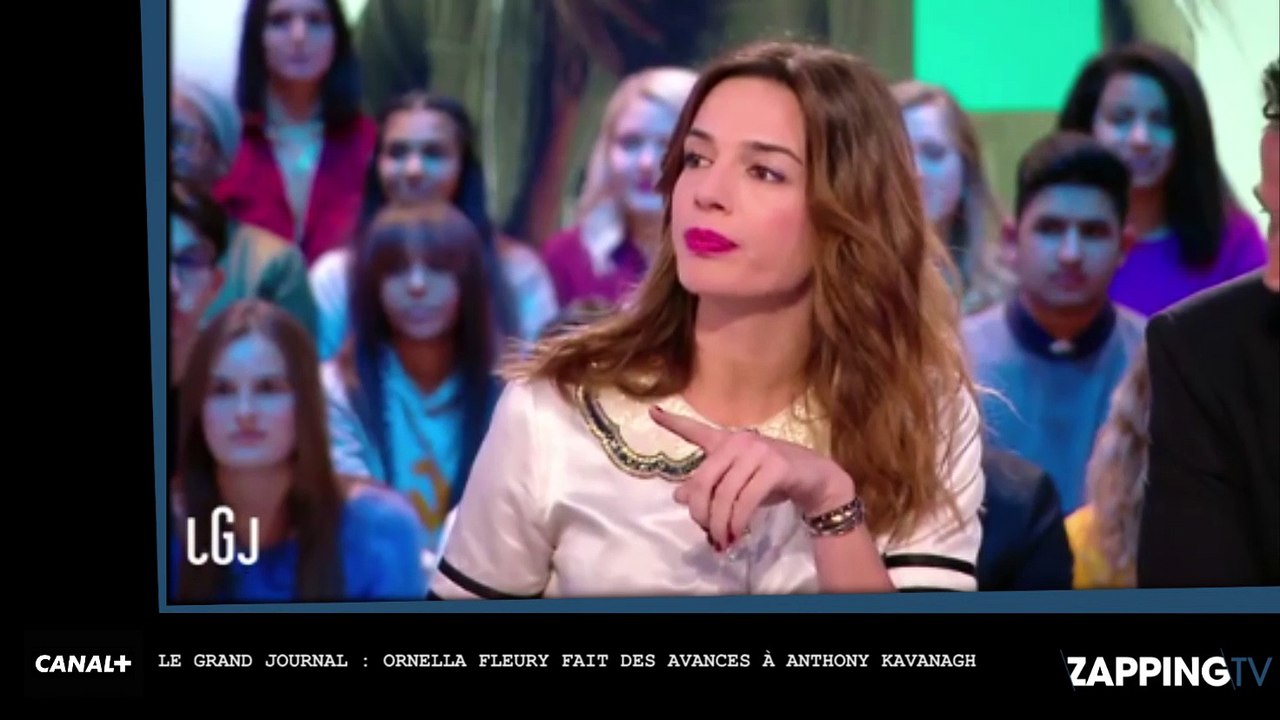 Le Grand Journal : Ornella Fleury fait des avances à Anthony Kavanagh