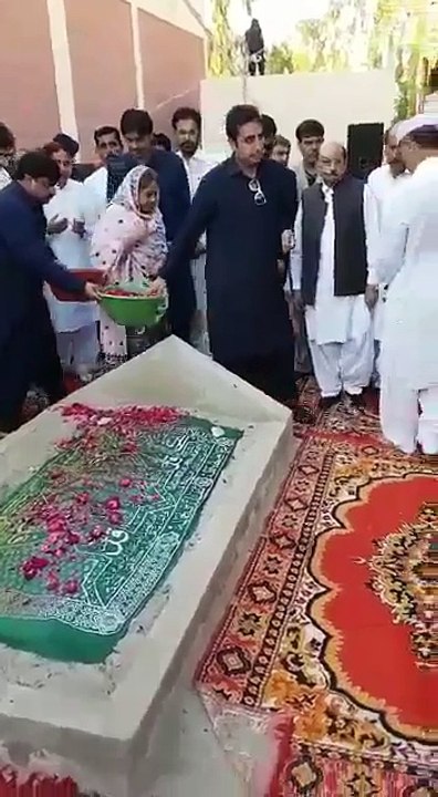 Chairman Bilawal Bhutto Zardari visits  GhariKhudaBaksh
