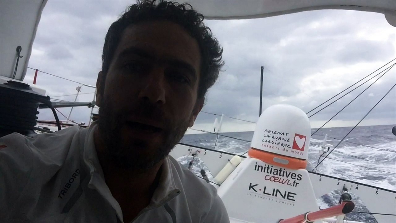 J14 : Tanguy de Lamotte est au large des Canaries / Vendée Globe