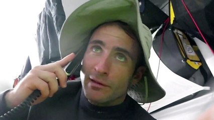 J14 : Morgan Lagravière avec Radio Freedom Atlanticocotier / Vendée Globe