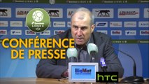 Conférence de presse AJ Auxerre - RC Lens (1-1) : Cédric DAURY (AJA) - Alain  CASANOVA (RCL) - 2016/2017