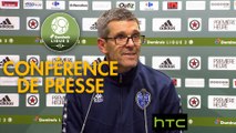 Conférence de presse Red Star  FC - ESTAC Troyes (1-2) : Rui ALMEIDA (RED) - Jean-Louis GARCIA (ESTAC) - 2016/2017