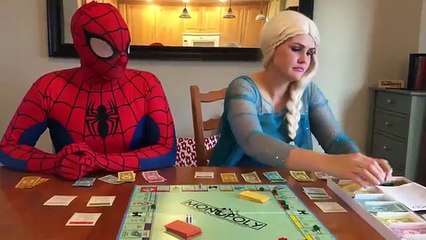 Prank Fail! Elsa Pie Prank - Spidermans Face Prank Fun Superhero Movie In Real Life In 4K