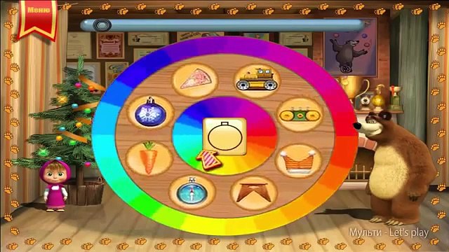 Развивающая игра Маша и медведь две серии под ряд (игры для девочек)