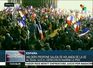 Líderes de la derecha se posicionan ante próximas elecciones en Europa